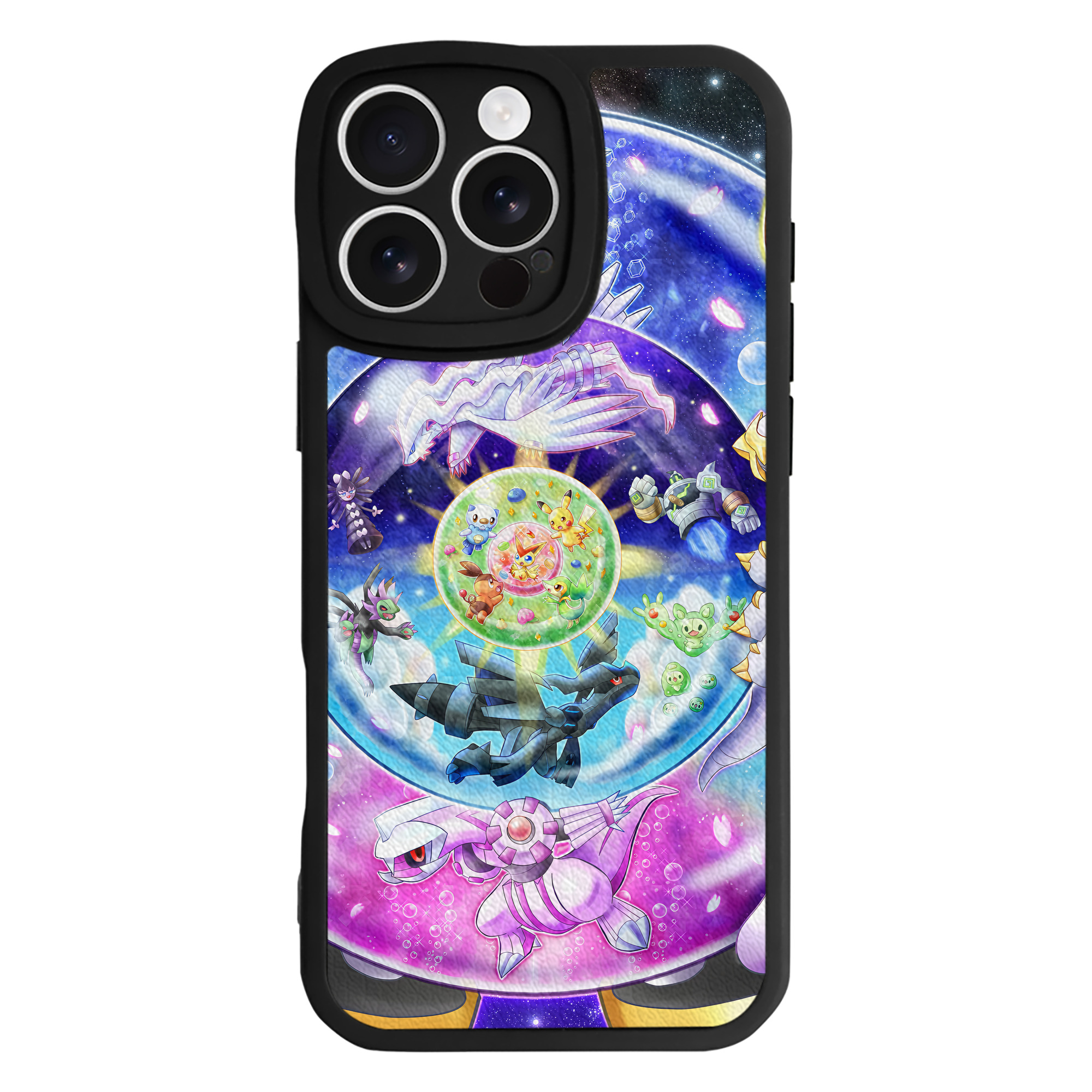 （画像用） ポケットモンスター Pokémon 【iPhone 16シリーズ対応】シリコンスマホケース（レザー調） 材質：シリコン
